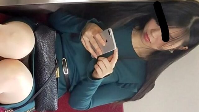 電車対面 ラッキーパンチラ [515MB]