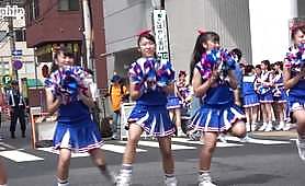超高画質FHD動画 激エロダンスでアンスコ丸見え！　ピチピチ萌え萌えチアガール NO-3