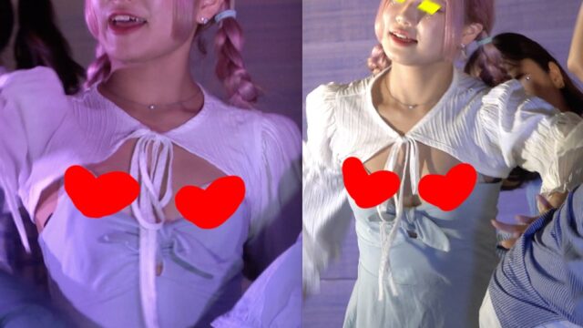 4K版【A】044 -綺麗な内側衣装をチラり-
