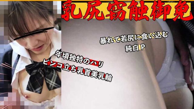 [窓際集団ナブリ]暴れ回る体育会系女学生。ドア横押詰め胸部公開露出で一斉窃触
