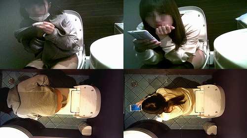 【ガチ】トイレ盗撮 前作のオナニー少女が登場！
