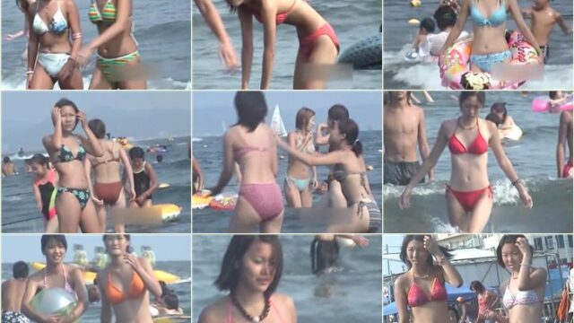 真夏のビキニハーレム 19