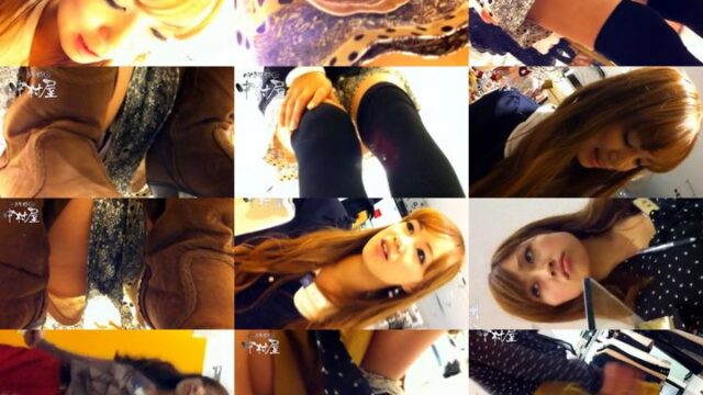 vol.66 美人アパレル胸チラ＆パンチラ パンチラね～ちゃん、ジャ●コの前♪