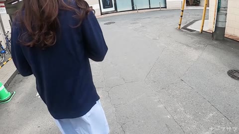 【声掛け】ナースのパンチラ