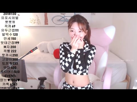 ♡こんな美少女が!!【162】ライブチャット (韓国MAX美少女６大はしゃぎ巨乳レースクイーン)