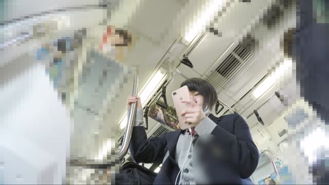 【PALPIS独占販売】薄めタイツ越しの純白パンチラ！