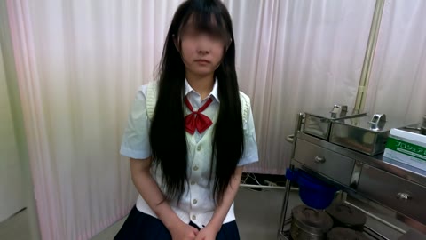 【再販】内科検診　推定ＥカップのＪＫ（制服女子）