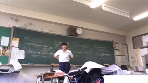 未公開校内教室の着替え１