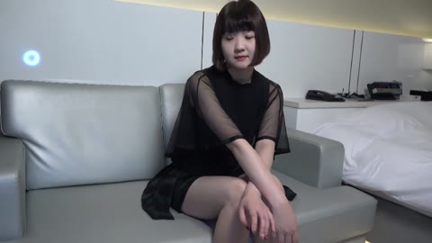 HD画質 おっとり系和風女子大生がエッチなメイド服で生ハメ 中出し 無