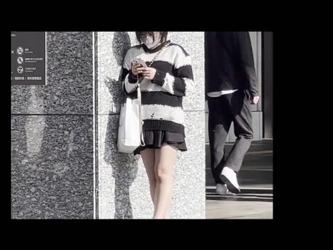 【高画質】エロエロなシミつきパンツを前後から