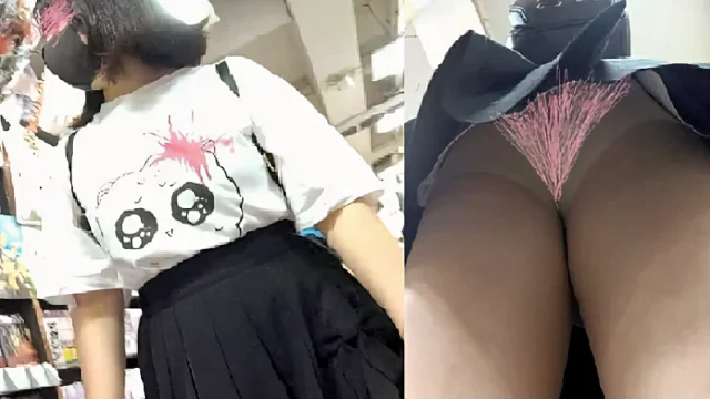 4K 私服JK×3人 スカート覗 [1.2GB]