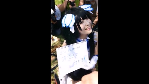 撮影会で胸チラ乳輪見え