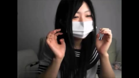 制服コスの女子大生のオナニーチャット