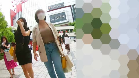 No.739ブルン×2巨乳に急接近で乳フェチのアンテナがもれなく過剰反応のお嬢さん