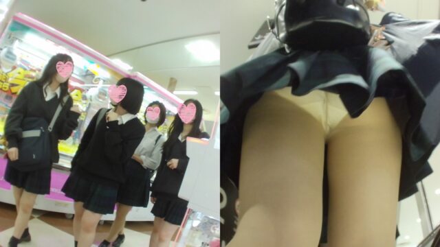 制服逆さ01