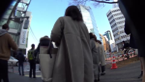 パンチラ高身長で素晴らしくスタイルの良いギャル風JK逆さ撮り21