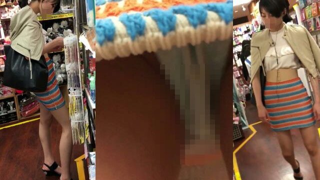 ★再販品　４人のお姉さんの逆さパンチラ動画　Ｓ０３６