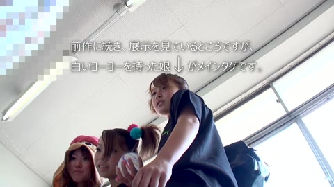 潜入文化祭っギャル系J◯のたっぷりパンチラ