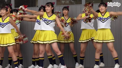 超高画質FHD動画 めっちゃ可愛い!超ミニスカJ●チアのラブリー演技に会場は大興奮NO-2セット