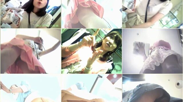 美人店員Pチラ逆さ撮り！ロイドさんの_働くお姉さん TO-5487