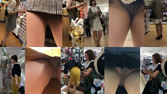 4人のお姉さんの逆さパンチラ動画 260 [230MB]