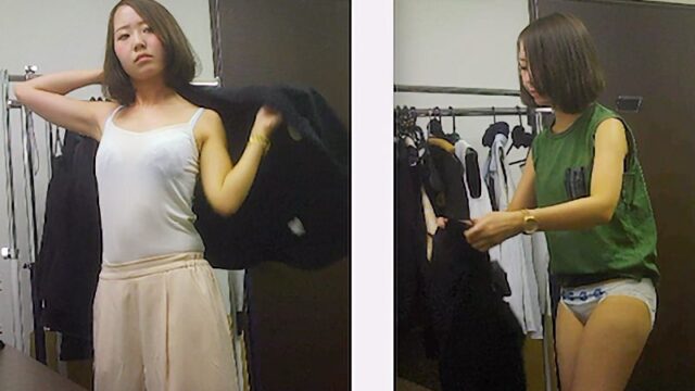再登場のお着替えOLさん*可愛い童顔なのに、そそる大人のカラダつき♪ [170MB]