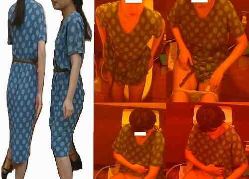 トイレ安らぎ㉓ ワンピース丸見え、モデル美女、新卒ＯＬさん6名。