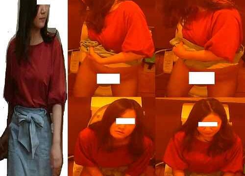 トイレ安らぎ㉜沢○エ○カ似美女やロンスカ美女、アイドル似など卑猥6名