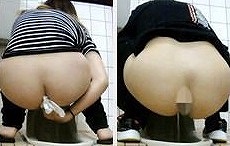 無修正　デカ尻後方熟女トイレ盗撮Ⅳ１８名以上収録