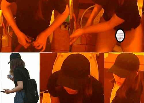 帽子が似合う西○歌名似、お腹抑えて大開脚美女たち全６名