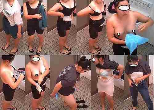 トイレでО原Ｕノ似の現○巨乳美女の着替えの秘密