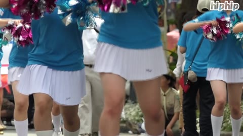 超高画質FHD動画 元気いっぱう萌え萌えチアガール達のバトン演技セット商品