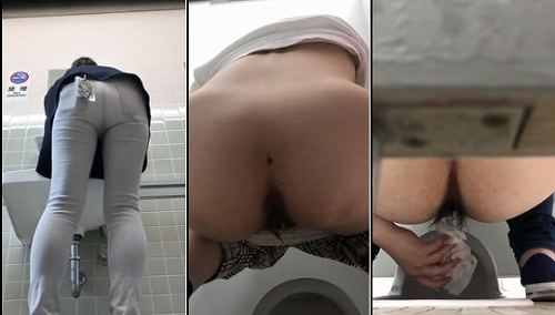 個人撮影　洗面所のスキマから 某専門学校