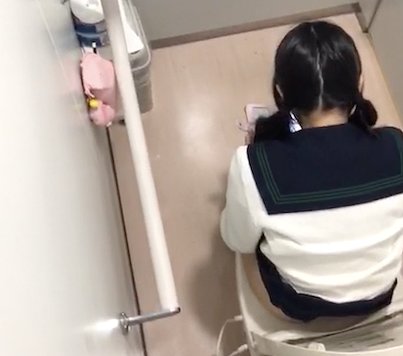 某国立大学附属JK洋式盗撮動画！