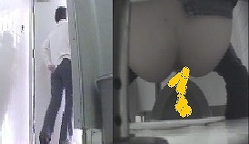 無修正　 投稿〜某女子大トイレ