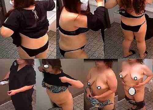 熟女のお着替えお見せします。爆乳妻など全３名完全新作