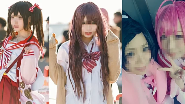 コスプレイヤー逆さ撮り18【15.冬イベント編6 2人組中心逆さ】 [294MB]
