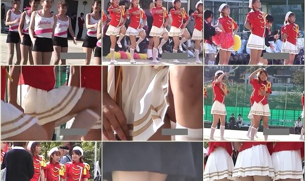 Cheerleaders Candid to2487_01