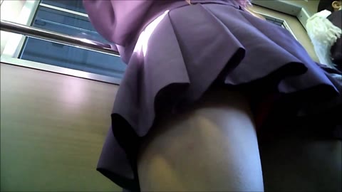 何日もストーカー！制服J○の夏服冬服あり粘着パンチラ