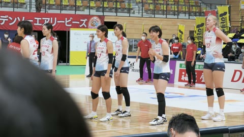 4k動画 女子リーグ 黒と青ユニ練習 03