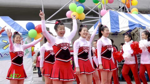 祭りだチア vol.54 ランナー、観客までも元気づける！Kチア