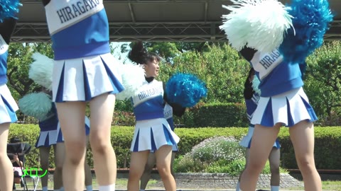 祭りだチア vol.65 爽快!!最高の夏曲をバックに踊るKチアダンス 横移動ラインダンスに感動です！