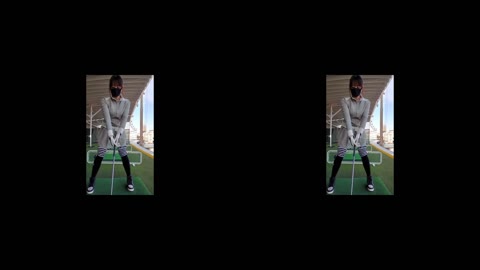 【ＶＲ】ゴルフレッスンを正面と真下から二方向で撮ってみた【Ｔバック】