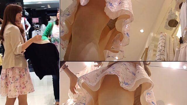 アリの世界part18 声を掛けて下から撮影♪ 雰囲気がマジ可愛い店員♪ [150MB]