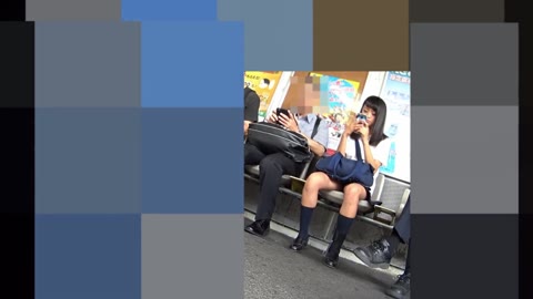 パンチラ小人目線☆☆（pa-to266)［電車編]【JK逆さ撮り】