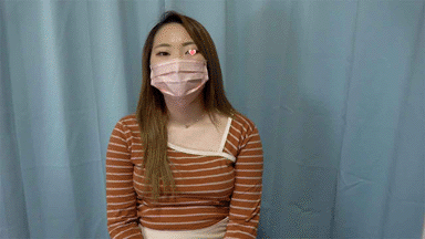 妊婦ママさん患者の無防備接種！ノーブラ美乳を揉みしだき、白パンツを真下から撮影！