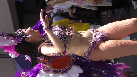 香り立つ大人女性のフェロモン！長身ムッチリ美肌のサンバダンサー