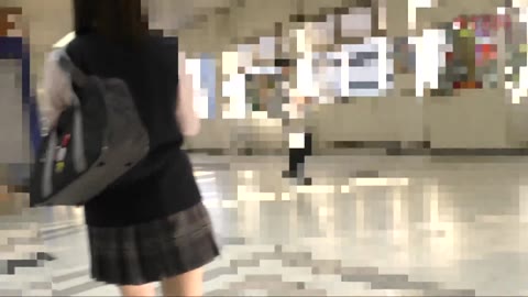 【電車チカン】顔出し制服J○★まさにCM美少女クラスの奇跡の正統派J○に鬼畜の生中出し！