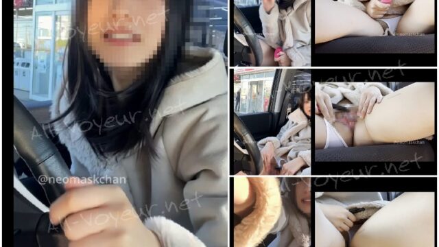攻めすぎた！コ〇ビニ前で吸うやつしてたら人に見られすぎて逃亡！