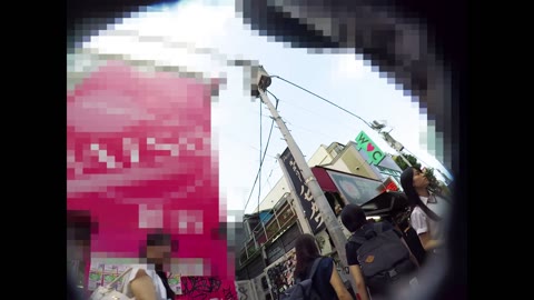 声かけして半ギレされるｗ顔出しJK芸能活動中？お尻にぴったりピンクパンツはばっちり撮影【動画】044
